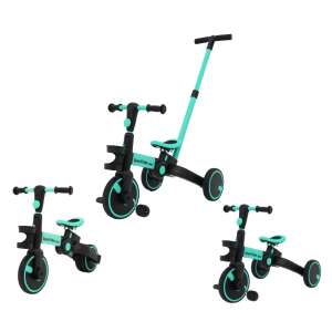 SportTrike Baby 3-in-1 Dreirad, Grün, Collage aus verschiedenen Perspektiven - Dreiräder