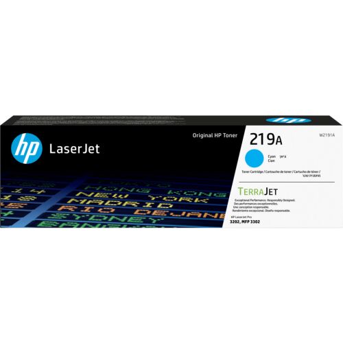 HP W2191A Toner Cyan 1.200 pages capacity No.219A