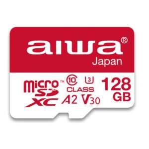 Aiwa 128GB microSDXC memóriakártya, Class 10, U3, V30, A2 - Aiwa