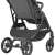 Maxi-Cosi Soho stroller with footrest, grey, with brown leather handle