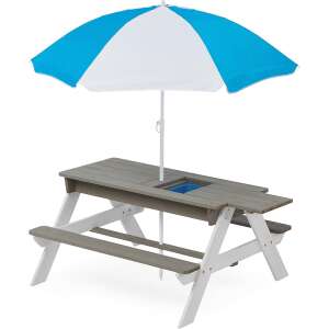 Timeless Tools 3-in-1 Children's Picnic Table with Parasol 95149812 - Kids' Tables & Chair