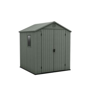 Darwin 6x6 műanyag kerti ház zöld 137330302 - Przechowywanie w ogrodzie