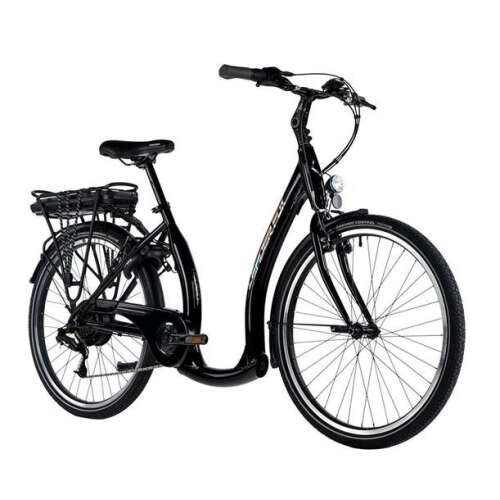 Leader Fox HOLAND 17"-1, BLACK SHINY elektromos kerékpár
