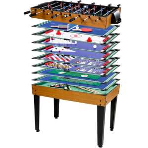 MXT 15in1 multifunkciós Csocsóasztal 82x103x125cm #barna-fekete