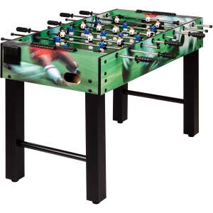 Stół do piłkarzyków MXT Glasgow S2 79x101x125cm #zielono-czarny