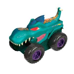 Hot Wheels Monster Trucks Mega Wrex Car Chompin' toy angled view - Mattel