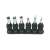 6 piece DC power adapter connector set for MW MA06N