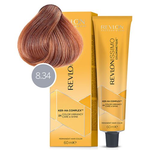 Revlon - Revlonissimo High Coverage Hajfesték 8.34 - 60ml 161557134 - Revlon