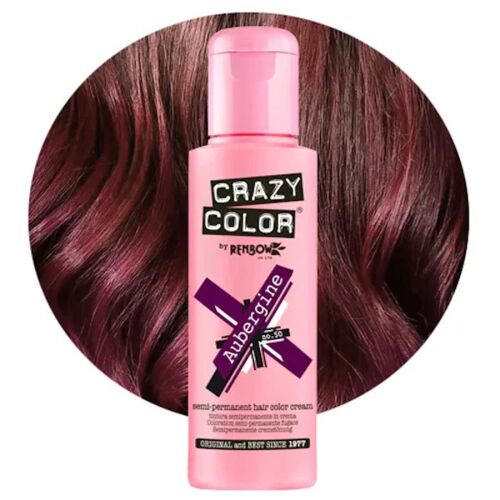 Crazy Color Aubergine Hajszínező Krém - 100 ml 113340525 