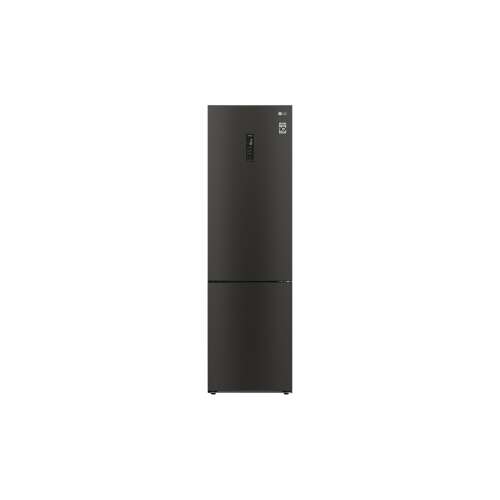LG GBB62BLFGC, 384 L, 215 kWh/év, LED Kijelző, Alulfagyasztós, Szabadonálló, (D) Fekete kombinált hűtőszekrény