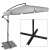 Springos nagibna vrtna suncobran 300 cm #siva
 95167768