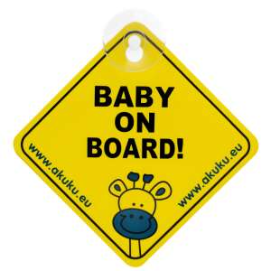 Akuku Baby On Board 95168977 Baby on board jelzés