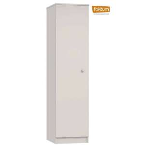 Faktum Mia Fehér Keskeny tároló szekrény, minta nélkül - Gyerek szekrény