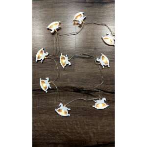 EMOS karácsonyi fényfüzér fa paripa mintával, meleg fehér LED, 10 lámpa, 1,35 méter hosszú - EMOS