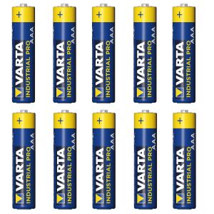Tíz darab Varta Industrial Pro AAA alkáli elem - Varta Elem