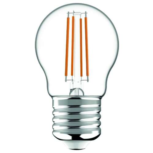 Avide LED Filament Mini Globe Žiarovka E27 4,5W Teplá biela 2700K 470lm