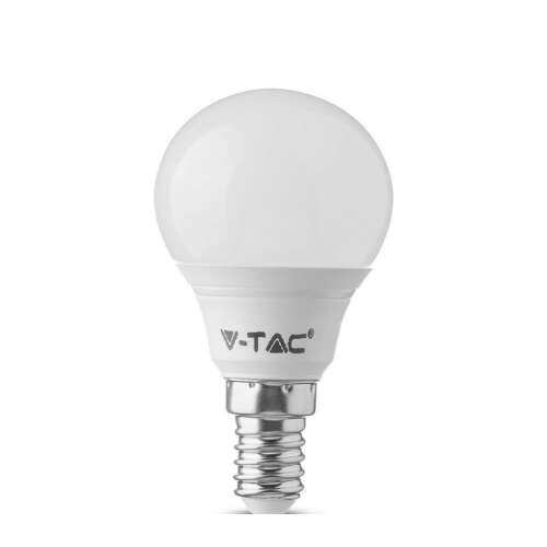 V-TAC LED izzó, E14 foglalat, 5.5W, 45mm átmérő, meleg fehér