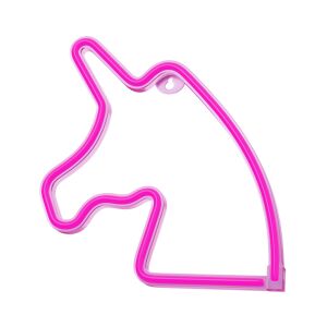 Forever Light Pinkes Einhorn Neon Lampe - 23cm - Lampen & Beleuchtung