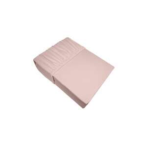 Dina pamut-szatén gumis lepedő Pasztell rózsaszín 220x200 cm +30 cm 39559372 Lepedők