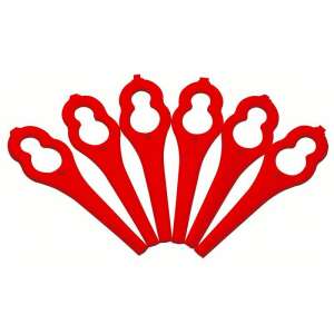 Lame de plastic de schimb Bosch ART 26 cm pentru trimmer de gazon, pachet de 24 - Mașină de tuns iarba și accesorii pentru margini