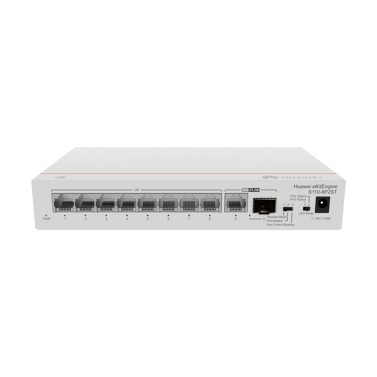 Huawei S110-8P2ST Gigabit PoE+ Switch