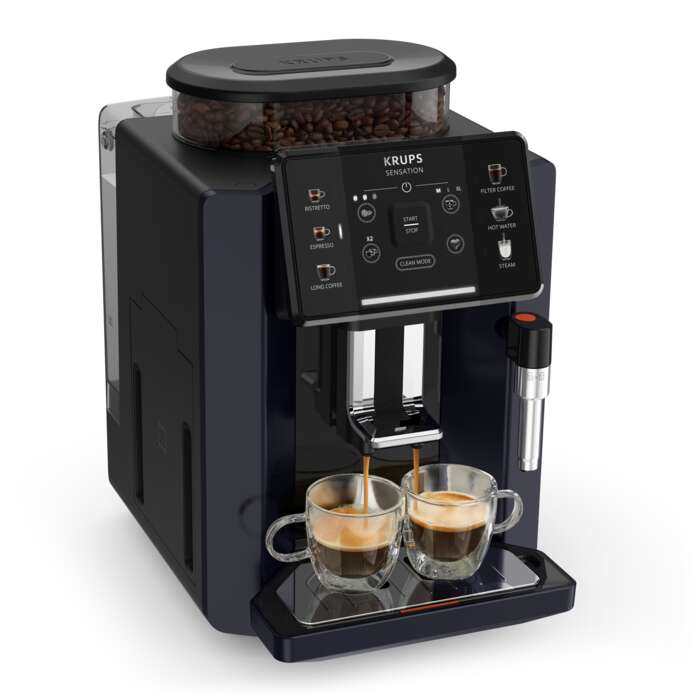 Krups ea910b sensation c50 automata kávéfőző - fekete