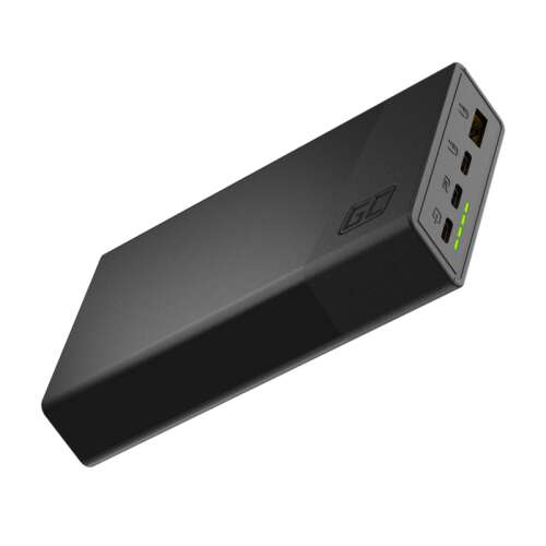 Green Cell PowerPlay20s Power Bank 20000mAh, Черен