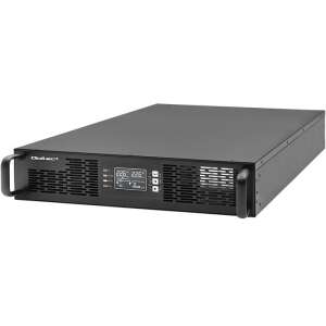 Qoltec 52287 3000VA / 3000W online UPS, rack-szerelhető UPS szerverekhez és egyéb kritikus berendezésekhez - Qoltec