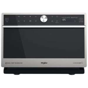 Whirlpool MWSC 9133 SX mikrohullámú sütő, 33L, 1000W, 7 fokozat, 6TH SENSE, AutoClean - Whirlpool