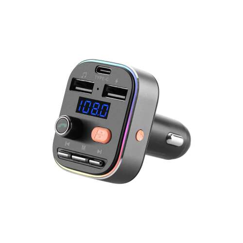 Gogen CTR 348 BT C Bluetooth FM adó, kettős USB töltőporttal és Type-C gyors töltéssel