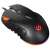 Defender Oversider wired gaming mouse, black, angled view