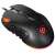 Defender Oversider wired gaming mouse, black, angled view