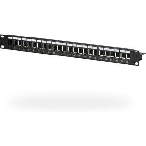 EFB EC020100002 19 hüvelykes üres patch panel 24 porttal - Patch panel