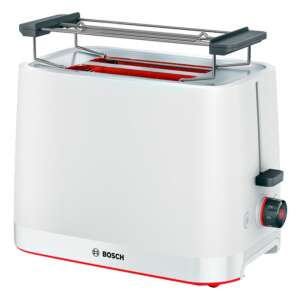 Bosch MyMoment TAT3M121 2-priečinkový toastovač, biely - Varné kanvice, Sendvičovače, Stolné mixéry, Hriankovače a Odšťavovače a lisy