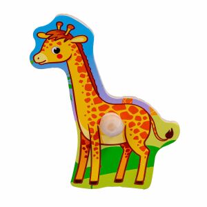 Smily Play Zoo Szafari Zsiráf Fa Puzzle Darab - Smily Play