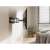 Equip 650343 60-120 Zoll Full Motion TV Wandhalterung, Schwarz, in einem Schlafzimmer installiert