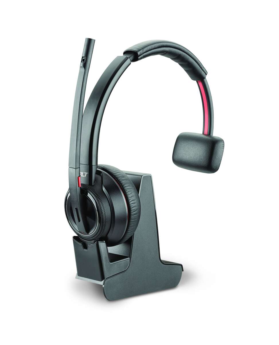 Hp poly savi w8210 wireless mono headset + töltőállvány - fekete