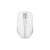 Dicota D32044 Mysz bezprzewodowa - Biała, widok z przodu, pokazujący przyciski i kółko przewijania