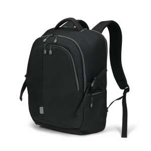 Dicota ECO 15-17.3 Zoll schwarzer Notebook-Rucksack, hergestellt aus recycelten PET-Flaschen - Laptop-Rucksäcke