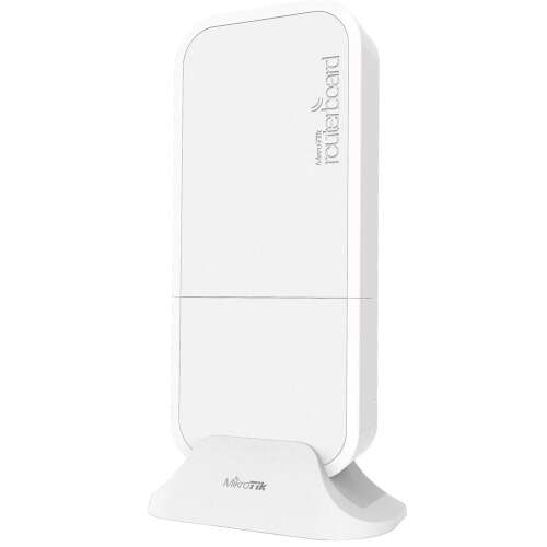 MikroTik WAPR-2ND&EC200A-EU kültéri hozzáférési pont, fehér, elülső nézet - Access Point