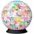 Ravensburger Squishmallows 3D Puzzle Kula, 72 elementy, 13 cm średnicy, dla dzieci od 6 roku życia