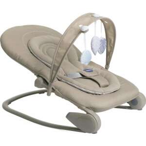 Chicco Hoopla baby rocker, beige, with toy arch and hanging toys - Babies & Toddler