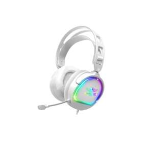 Spirit of Gamer PRO-H6 RGB Wired Gaming Headset in White - Gaming headset
