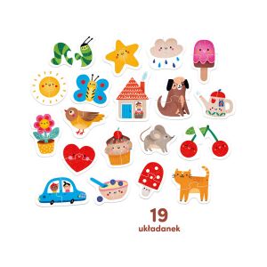 CzuCzu Párosító Puzzle darabok - Oktató játék gyerekeknek - CzuCzu