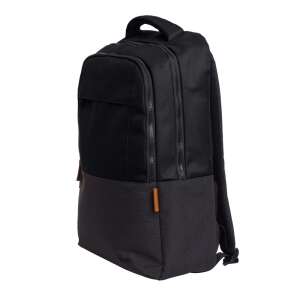 Trust Lisboa 16" schwarzer Laptop-Rucksack, Seitenansicht - Trust