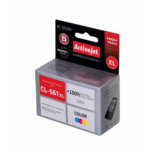 ActiveJet CL-561XL Színes Tintapatron - Canon Pixma