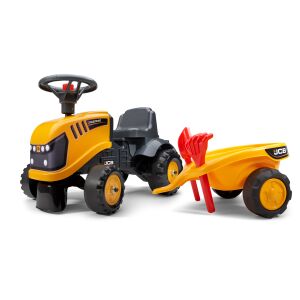 Falk Lábbal hajtós JCB traktor - Sárga