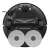 Dreame L10s Plus robot vacuum cleaner, white, bottom view, showing dual rotating mopping pads
