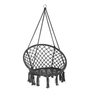 Függőszék 80 x 144 cm fekete HNG-BLACK 95185384
