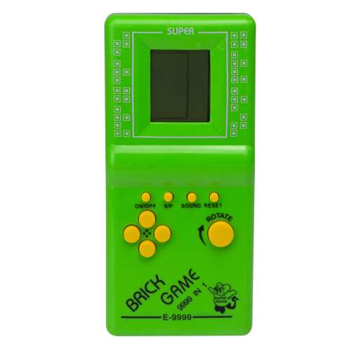 Tetris 9999in1 zöld elektronikus játék
